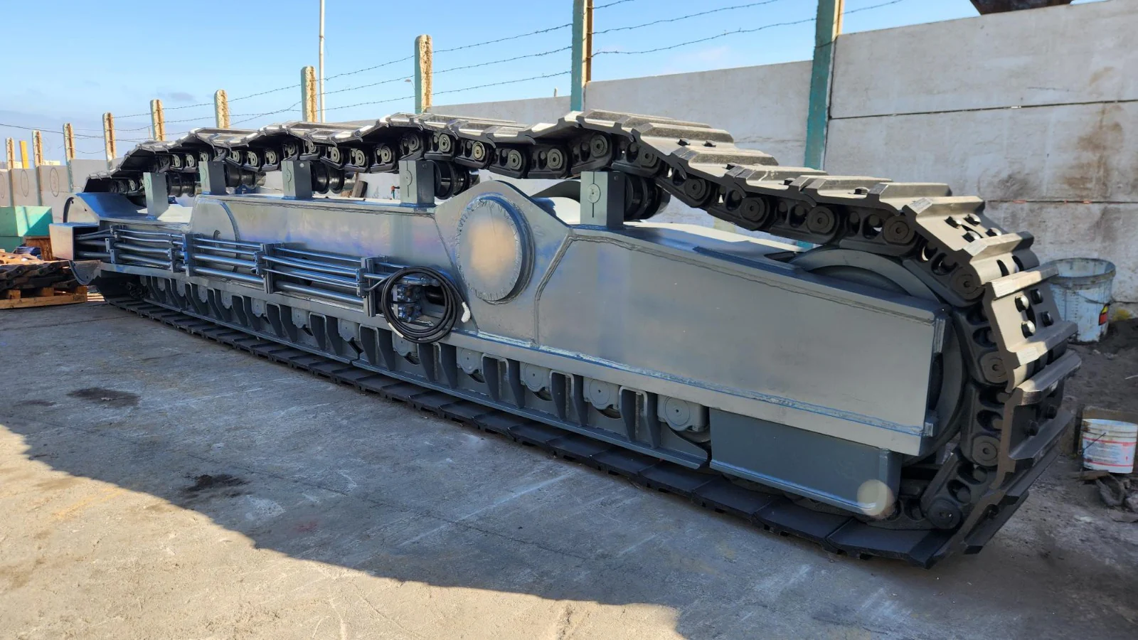 Componentes de tren de rodado preparados para maquinaria pesada